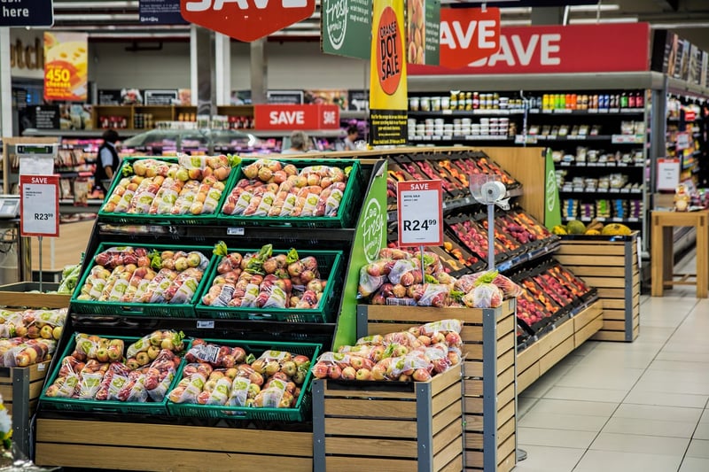 Seasonal ingredients on display